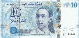 TUNISIE - 10 Dinars 2013 UNC - Tunesien