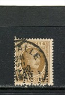 BELGIQUE - Y&T N° 203° - Albert 1er - Perfin - Perforé - 1909-34