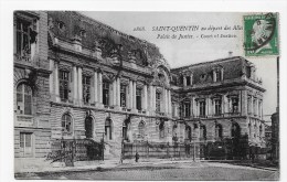 (RECTO / VERSO) SAINT QUENTIN - N° 2868 - PALAIS DE JUSTICE - PETIT PLI ANGLE EN BAS A GAUCHE - St. Quentin En Yvelines