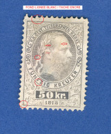 1873  N° 5  FRANCOIS-JOSEPH 1er  NEUF SANS GOMME VALEUR 900.00 € - Télégraphe