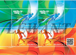 2014.02.07 XXII Olympic Winter Games "Sochi 2014" - MNH Sheet - Neufs