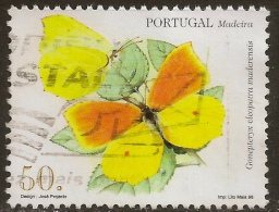 Portugal - 1998 Butterflies - Used Stamps