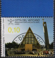 PIA - VAT : 2010 :I Viaggi Di Papa Benedetto XVI Nel Mondo, Nel 2009  - (SAS 1541-43) - Used Stamps