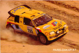 Paris - Dakar 87 - Peugeot 205 - Rally Racing