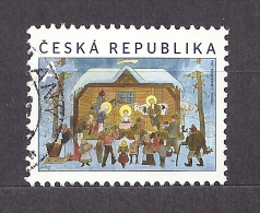 Czech Republic  Tschechische Republik  2014 Gest. Mi 826 Josef Lada - Christmas, Weihnachten. C.3 - Gebraucht