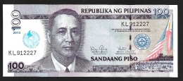 PHILIPPINES (FILIPPINE) : 100 Piso - Pnew - 2013 - Commemorative IGLESIA-CRISTO - UNC - Philippines