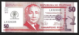 PHILIPPINES (FILIPPINE) : 50 Piso - Pnew - 2013 - Commemorative TRINITY - UNC - Filippijnen