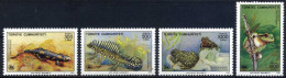 TURKEY 1990 (**) - Mi. 2889-92, World Environment Day (Frogs & Reptiles) - Ungebraucht