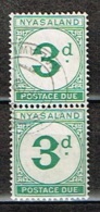 NYASSALAND  /Oblitérés/Used/1950 - Timbre Taxe - Nyassaland (1907-1953)