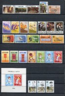 Antillas Holandesas 1986. Completo 27s + 1b ** MNH. - West Indies