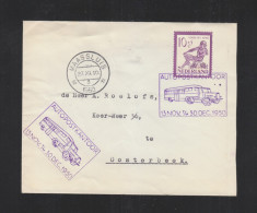 Brief 1950 Voor Het Kind Autopostkantoor Maasluis - Lettres & Documents