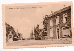 31076  - Blegny  Place Troisfontaines Et Rue  Entre Deux Villes - Blegny