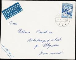 1957. Mother Of The Sea. 60 Øre Grayblue JAKOBSHAVN 6.7.1960. (Michel: 39) - JF175516 - Used Stamps