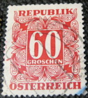 Austria 1949 Postage Due 60g - Used - Taxe