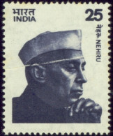 FAMOUS PEOPLE-NEHRU-FIRST PRIME MINISTER OF INDIA-25p-MODERN INDIAN ERRORS-SCARCE-MNH- E7-70A - Plaatfouten En Curiosa