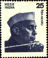 FAMOUS PEOPLE-NEHRU-FIRST PRIME MINISTER OF INDIA-25p-MODERN INDIAN ERRORS-SCARCE-MNH- E7-70B - Variétés Et Curiosités