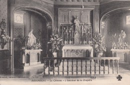 Cp , 17 , MIRAMBEAU , Le Château , L'Intérieur De La Chapelle - Mirambeau