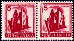 FAMILY PLANNING-PRE PRINTING FOLD-INDIA-MNH-SCARCE-MNH- E7-148C - Variétés Et Curiosités