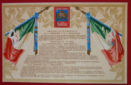 Italia 1917-Cartolina Nuova/non Viaggiata Medaglia D'oro Alla Bandiera - Museo Storico Brigata Granatieri - Régiments