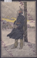 Armée Suisse : Sentinelle ; Ill. C. Moos; Feldpostkarte 1914 - Trou D´épingle En Haut (13´596) - Sent