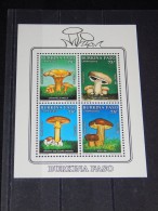 Burkina Faso - 1990 Mushrooms Block MNH__(TH-1387) - Burkina Faso (1984-...)