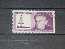 India - 1968 Marie Curies MNH__(TH-12420) - Ongebruikt