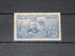 Mauritania - 1938 Marie Curie MNH__(TH-11878) - Neufs