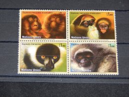 Switzerland (UN Geneva) - 2007 Primates MNH__(TH-13912) - Unused Stamps