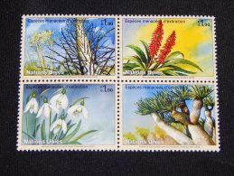 Switzerland (UN Geneva) - 2010 Plants MNH__(TH-12464) - Unused Stamps