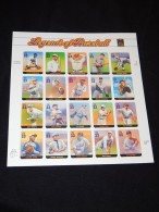 USA - 2000 Baseball Players Sheet MNH__(FIL-7324) - Sheets