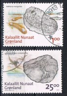 2008 - GROENLANDIA / GREENLAND - FOSSILI PREISTORICI / PREHISTORIC FOSSILS - USATO / USED. - Archeologia