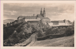 Bad Staffelstein - S/w Schloss Banz Mit Staffelberg 2 - Staffelstein