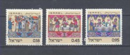 1972, Pesach Nº 481/3 - Nuovi (senza Tab)