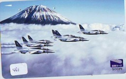 CARTE PREPAYEE JAPON * MILITAIRY AVION  (401) TK Flugzeuge * Vliegtuig * Airplane * Aeroplanos * PHONECARD JAPAN - Armée