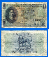 Afrique Du Sud 1 Pound 26 Avril 1950 Rand Animal Bateau Lion Boat Pounds South Africa Skrill Paypal OK - Suráfrica