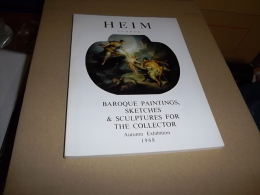 HEIM London "BAROQUE PAINTINGS SKETCHES & SCULPTURES FOR THE COLLECTOR" AUTUMN Exhibition 1968 - Bellas Artes