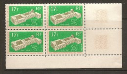 Bloc De 4 Timbres Organisation Internationale Du Travail - Ungebraucht