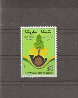 OA 6620 / MAROC 1982 - Yverrt 923 ** - Journée Mondiale De La Foret - Marokko (1956-...)