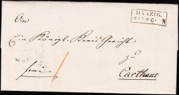 1853. DANZIG 8 3.  (Michel: ) - JF175547 - Lettres & Documents