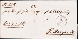 1868. DANZIG 20 4 68 6-7N. KÖGNL. PREUSS REGIERUNG ZU DANZIG.  (Michel: ) - JF175546 - Storia Postale