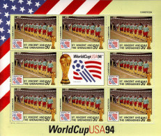 SAINT VINCENT  Feuillet N° 2111    * *  Cup 1994 Football  Soccer Fussball Cameroun - 1994 – USA