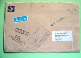 Belgium 2012 Cover To Nicaragua - Postal Sending - Lettres & Documents