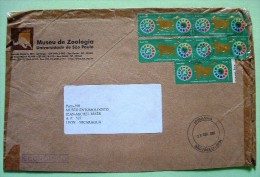 Brazil 2009 Cover To Nicaragua - Chinese Calendar Ox - Briefe U. Dokumente