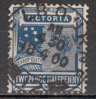 Victoria   Scott No.  197   Used    Year  1901    Wmk 70 - Usati