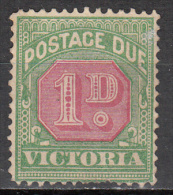 Victoria   Scott No.  J16    Used     Year  1894    Wmk 70 - Gebruikt