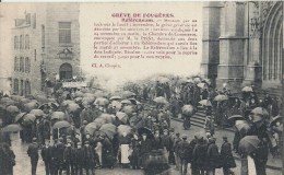 BRETAGNE - 35 - ILLE ET VILAINE - FOUGERES - Grève 1906-1907 - Référendum En Novembre - Sciopero