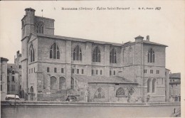 Cp , 26 , ROMANS , Église Saint-Barnard - Romans Sur Isere