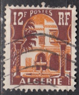 Algeria, 1954 - 12fr Patio Of Bardo Museum - Nr.257 Usato° - Used Stamps