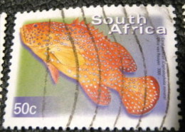South Africa 2000 Cephalopholis Miniatus Fish 50c - Used - Used Stamps