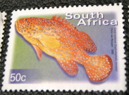 South Africa 2000 Cephalopholis Miniatus Fish 50c - Used - Used Stamps